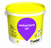 Enduit de parement organique WEBERTENE XF 700 blanc clat - seau de 25kg - Gedimat.fr