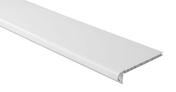 Planche de rive PVC à clouer alvéolaire rénovation blanc - 10x200mm 4m - botte de 6 lames - Planches de rives - Sous-faces - Couverture & Bardage - GEDIMAT