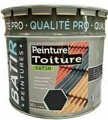 Peinture toiture BATIR gris anthracite - pot de 10l - Peintures - Peinture & Droguerie - GEDIMAT