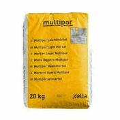 Mortier MULTIPOR - sac de 12,50kg - Béton cellulaire - Matériaux & Construction - GEDIMAT