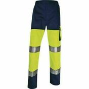 Pantalon de travail haute visibilite PHPA2jaune fluo/bleu - Taille XL - Outillage polyvalent - Outillage - GEDIMAT