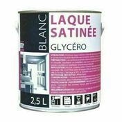 Laque satin glycéro 1PX - pot de 2,5l - Laques - Peinture & Droguerie - GEDIMAT