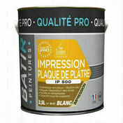 Peinture BATIR impression plaque de plâtre IP500 - pot de 2,5l - Peintures sol - Peinture & Droguerie - GEDIMAT