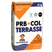 Mortier COL TERRASSE -  sac de 25 kg - Colles - Joints - Revtement Sols & Murs - GEDIMAT