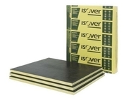 Laine de roche IXXO surfac bitume - 1x1,20m Ep.120mm - R=3,05m.K/W. - Dalles - Terrasses - Isolation & Cloison - GEDIMAT