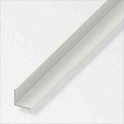 Cornire gale PVC rigide blanc  - 40x40mm 2m - Profils - Tles - Fers - Quincaillerie - GEDIMAT