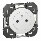 Prise de courant 2P+T surface DOOXIE blanc 16A - Interrupteurs - Prises - Electricit & Eclairage - GEDIMAT