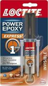 Colle EXPRESS 1MN power poxy invisible - tube de 11ml - Colles - Adhsifs - Peinture & Droguerie - GEDIMAT