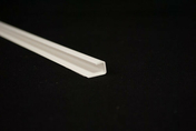 Profil PVC arrêt pour lambris ép.8mm long.2600mm blanc - Moulures - Menuiserie & Aménagement - GEDIMAT
