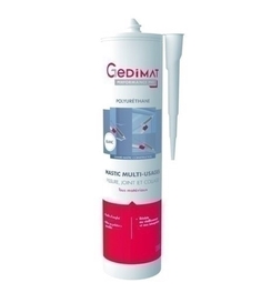 Mastic multi usage btiment blanc - cartouche de 300ml GEDIMAT PERFORMANCE PRO - Mastics - Peinture & Droguerie - GEDIMAT