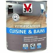Vitrificateur cuisine et bains incolore cire - pot 0,75l - Gedimat.fr