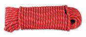 Corde tressée polypropylène/polyamide orange D6mm - 15m - Chaines - Cordes - Arrimages - Quincaillerie - GEDIMAT
