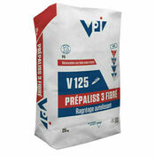 Ragrage autolissant PREPALISS 3 FIBRE V125 - sac de 25kg - Ciments - Chaux - Mortiers - Matriaux & Construction - GEDIMAT