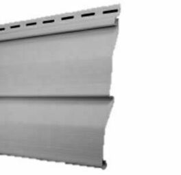 Bardage VINYL gris clair - 14x205mm 2,86m - botte de 4 lames - Clins - Bardages - Couverture & Bardage - GEDIMAT