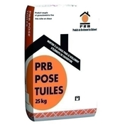 Mortier scellement PRB POSE TUILES gris - sac de 25kg - Ciments - Chaux - Mortiers - Matriaux & Construction - GEDIMAT