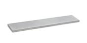 Chaperon plat WEST CAST finition lisse gris ciment - 30x100cm - Piliers - Murets - Amnagements extrieurs - GEDIMAT