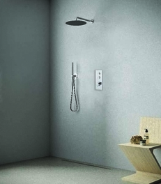Pack de douche  encastrer THERMO TWIST chrom - Bains-douches - Salle de Bains & Sanitaire - GEDIMAT