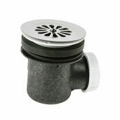 Bonde de douche  grille pour receveur de douche perc en diam.60 mm - Vidages - Plomberie - GEDIMAT