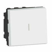 Permutateur MOSAIC 2 modules blanc 10A - Interrupteurs - Prises - Electricit & Eclairage - GEDIMAT