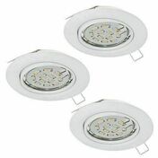 Spot orientable LED à encastrer PENETO blanc - 3 pièces - Spoterie et Luminaire - Electricité & Eclairage - GEDIMAT