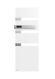 Radiateur sche-serviettes ALUTU music mat gauche coloris Blanc 1750W SAUTER - Chauffage salle de bain - Salle de Bains & Sanitaire - GEDIMAT