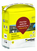 Mortier pour travaux de couverture WEBERCEL TUILE gris clair - sac de 5kg - Gedimat.fr