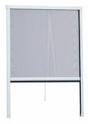Moustiquaire enroulable Aluminium coloris Blanc - 120x170cm - Volets - Stores - Couverture & Bardage - GEDIMAT