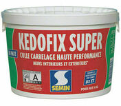 Colle carrelage KEDOFIX SUPER - seau de 5kg - Accessoires pose de carrelages - Revtement Sols & Murs - GEDIMAT
