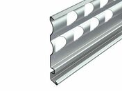Profil d'arrêt bas acier perforé enduit 10mm nu - 3m - Accessoires plafonds - Isolation & Cloison - GEDIMAT