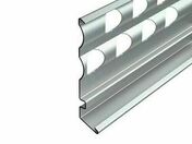 Profil d'arrêt bas acier perforé enduit 15mm nu - 3m - Accessoires plafonds - Isolation & Cloison - GEDIMAT
