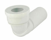 Pipe de WC PVC orientable recoupable joint 85/107 - D100 - Evacuation de WC - Plomberie - GEDIMAT