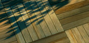 Dalle de caillebotis Pin Maritime sans noeud - 50x50cm ép.44mm - Terrasses en bois - Aménagements extérieurs - GEDIMAT