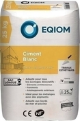 Ciment blanc CEM II/A-LL 42,5 N PM-CP2 NF - sac de 25kg - Ciments - Chaux - Mortiers - Matriaux & Construction - GEDIMAT