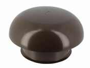 Chapeau de ventilation simple avec moustiquaire tuile - D125 - Accessoires de fixation - Couverture & Bardage - GEDIMAT