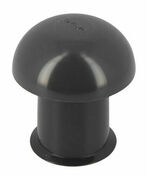 Chapeau de ventilation simple anthracite - D40 - Accessoires de fixation - Couverture & Bardage - GEDIMAT