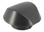 Chapeau de ventilation simple anthracite - D100 - Accessoires de fixation - Couverture & Bardage - GEDIMAT