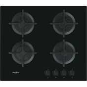 Plaque de cuisson gaz noir WHIRLPOOL - Tables de cuisson - Cuisine - GEDIMAT