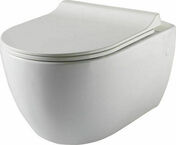 Pack WC suspendue avec abattant Duroplast blanc CELESTE - 52 x 36 cm - WC - Mécanismes - Salle de Bains & Sanitaire - GEDIMAT