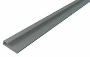 Profil de dpart U - 25 x 0,7 mm L.3 m - aluminium - Clins - Bardages - Revtement Sols & Murs - GEDIMAT