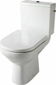 Pack WC à poser cuvette CIRY avec abattant Duroplast blanc - 77x67x37,5cm - WC - Mécanismes - Salle de Bains & Sanitaire - GEDIMAT