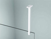Bquille tlescopique pour paroi de douche EASY blanc mat - 100cm - Portes - Parois de douche - Salle de Bains & Sanitaire - GEDIMAT