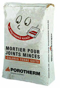 Mortier joint mince pour brique - sac de 25kg - Ciments - Chaux - Mortiers - Matriaux & Construction - GEDIMAT