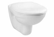 Pack WC suspendu avec cuvette NORMUS et abattant UNO blanc - 54x36cm - WC - Mécanismes - Salle de Bains & Sanitaire - GEDIMAT