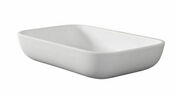 Vasque à poser ASCAIN en résine - blanc - 52x32x10,5cm - Vasques - Plans vasques - Salle de Bains & Sanitaire - GEDIMAT