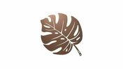 Accessoire dcoratif MONSTERA - 30,5 x 39 cm - corten - Jardinires - Poteries - Plein air & Loisirs - GEDIMAT