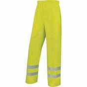 Pantalon de pluie haute visibilite jaune fluo - Taille XXL - Outillage polyvalent - Outillage - GEDIMAT