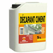 Décapant ciment - jerrican de 5l - Décapants - Diluants - Peinture & Droguerie - GEDIMAT