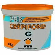 Peinture CREPIFOND G blanc T0 - pot de 6kg - Peintures faades - Amnagements extrieurs - GEDIMAT