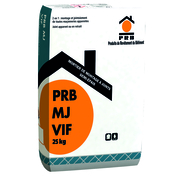 Mortier montage PRB MJ VIF ton pierre blanc - sac de 25kg - Colles - Joints - Revtement Sols & Murs - GEDIMAT