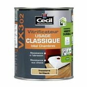 Vitrificateur VX302i-HC invisible - pot de 1l - Produits d'entretien - Nettoyants - Peinture & Droguerie - GEDIMAT